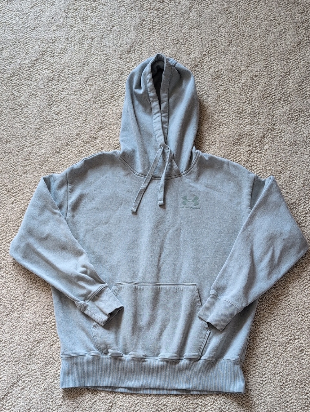 Under Armour Light Sage Green Women's Small Pullover Hoodie